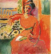 Henri Matisse Woman in the front of window France oil painting artist